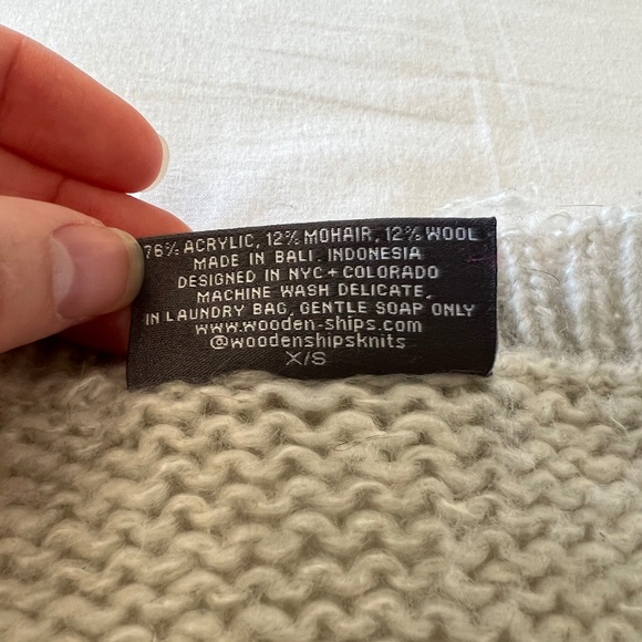 Wooden Ships Bonjour Witches Distressed Sweater - Picture 4 of 5